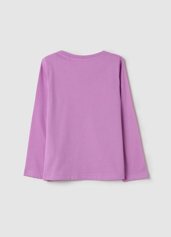 Ovs T-shirt Maniche Lunghe In Cotone Bio