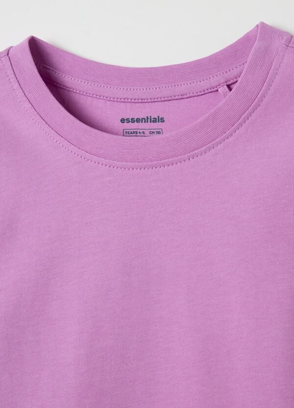 Ovs T-shirt Maniche Lunghe In Cotone Bio