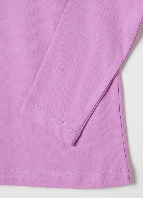 Ovs T-shirt Maniche Lunghe In Cotone Bio