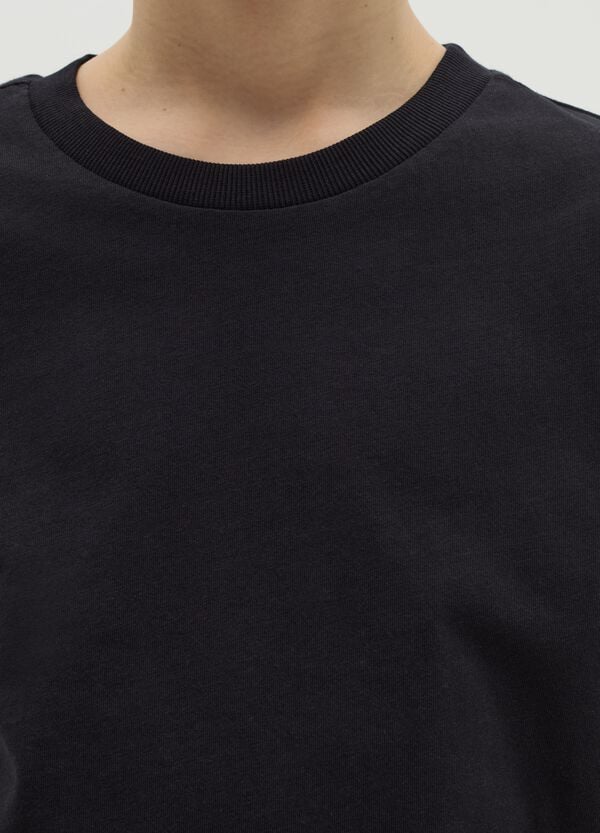 Ovs T-shirt Maniche Lunghe In Cotone Bio
