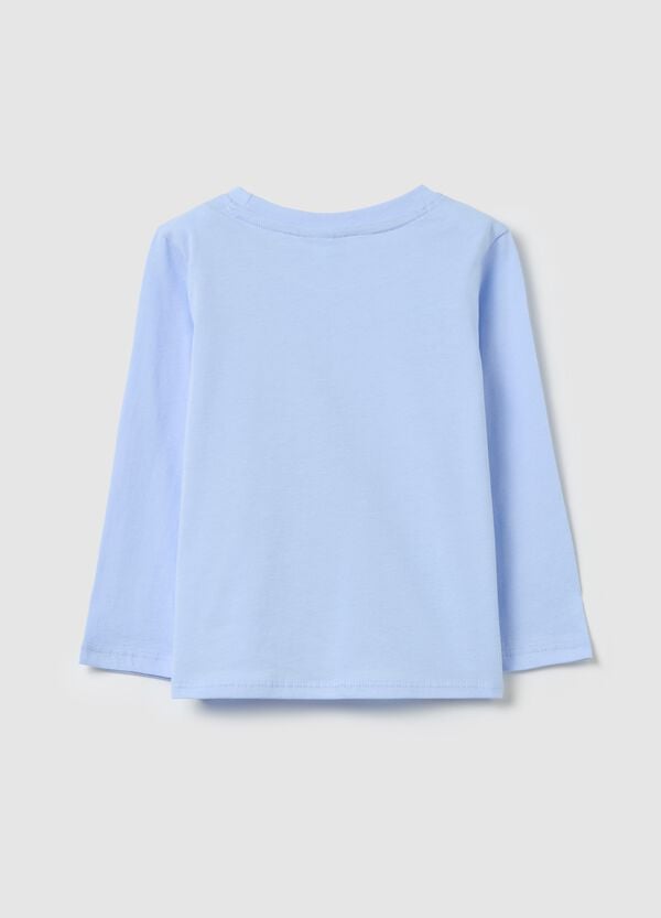 Ovs T-shirt Maniche Lunghe In Cotone Con Stampa