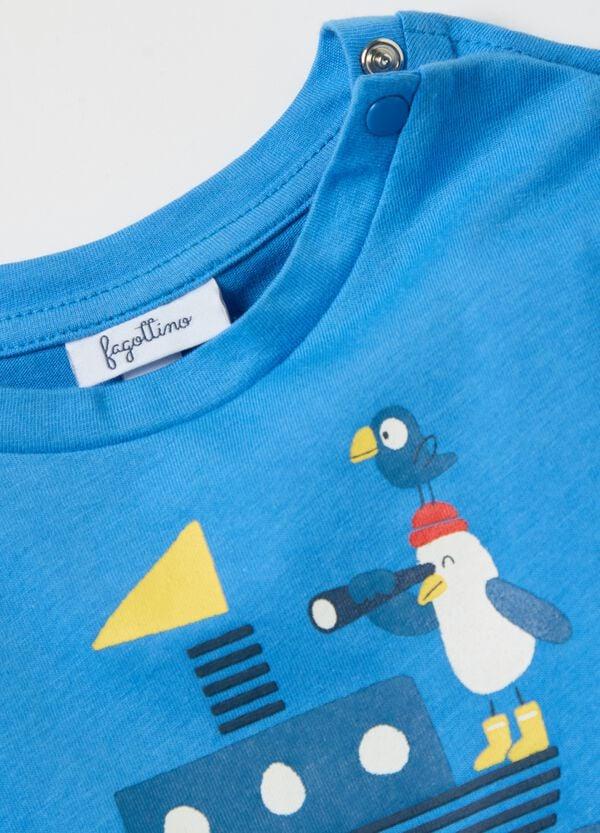 Ovs T-shirt Maniche Lunghe In Cotone Con Stampa