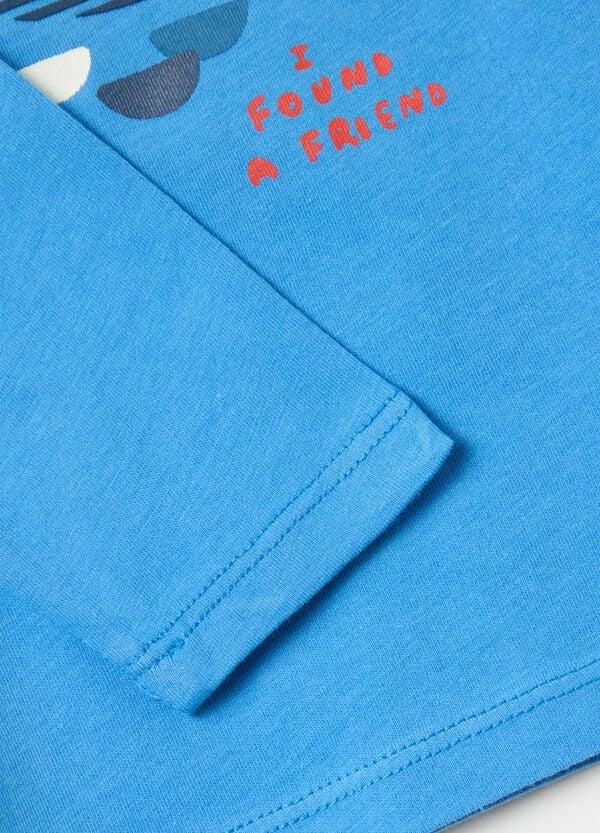 Ovs T-shirt Maniche Lunghe In Cotone Con Stampa