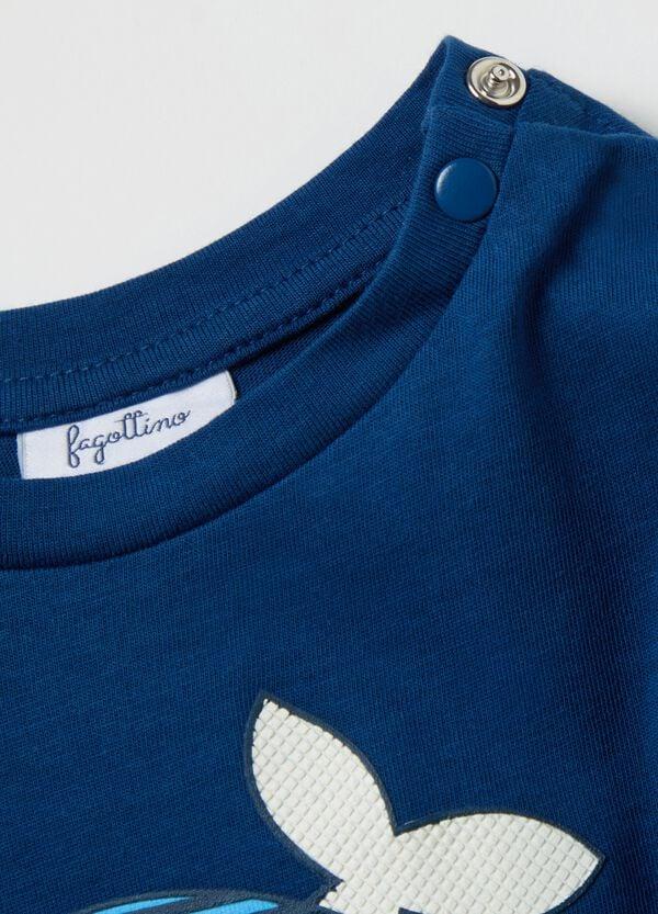 Ovs T-shirt Maniche Lunghe In Cotone Con Stampa