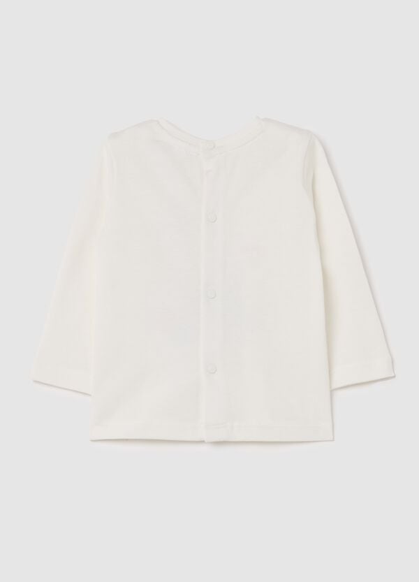 Ovs T-shirt Maniche Lunghe In Cotone Con Stampa
