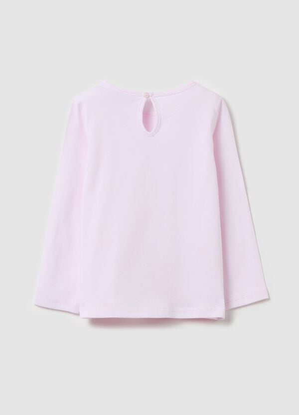 Ovs T-shirt Maniche Lunghe In Cotone Con Stampa