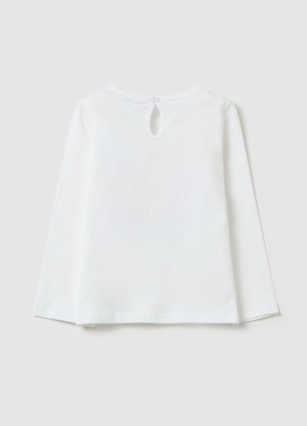 Ovs T-shirt Maniche Lunghe In Cotone Con Stampa
