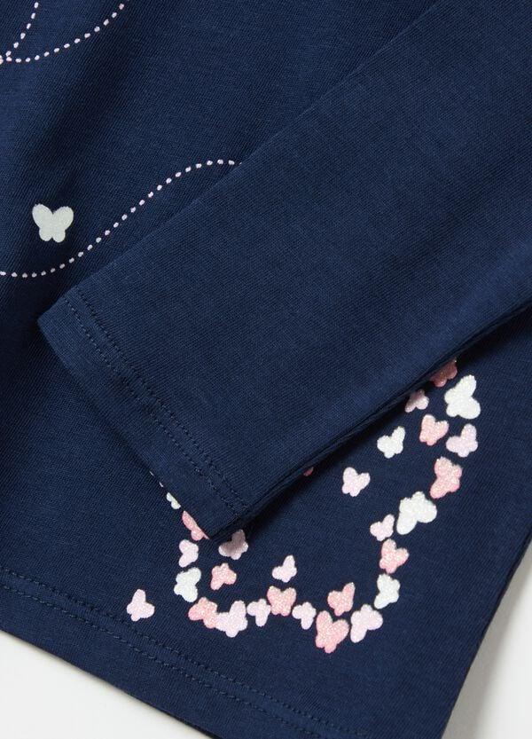 Ovs T-shirt Maniche Lunghe In Cotone Con Stampa