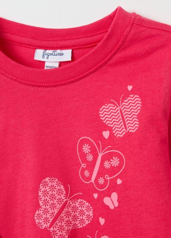 Ovs T-shirt Maniche Lunghe In Cotone Con Stampa