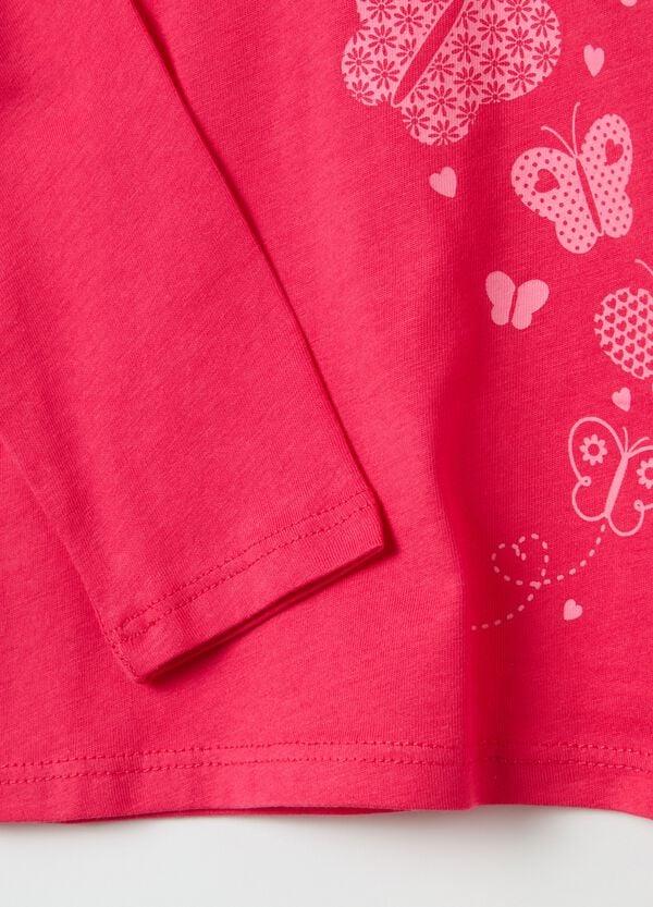 Ovs T-shirt Maniche Lunghe In Cotone Con Stampa