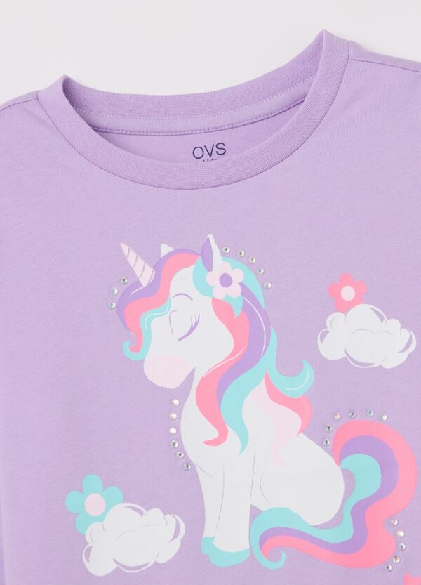 Ovs T-shirt Maniche Lunghe In Cotone Con Stampa
