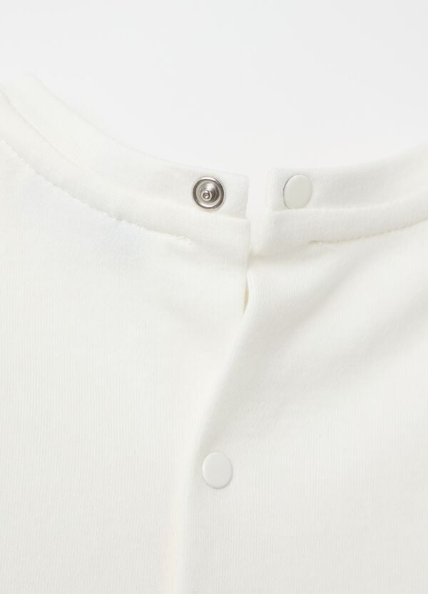 Ovs T-shirt Maniche Lunghe In Cotone Con Stampa