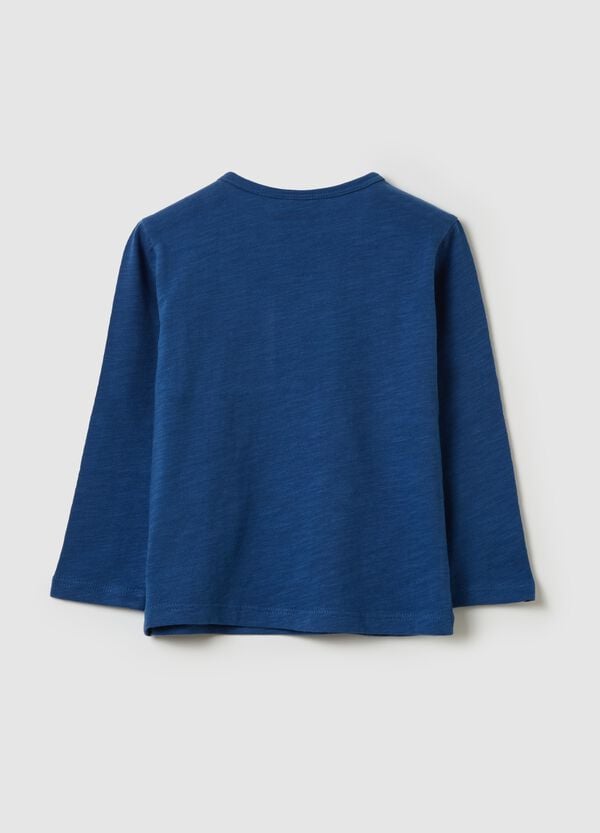 Ovs T-shirt Maniche Lunghe In Cotone Con Tasca