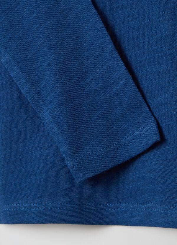 Ovs T-shirt Maniche Lunghe In Cotone Con Tasca