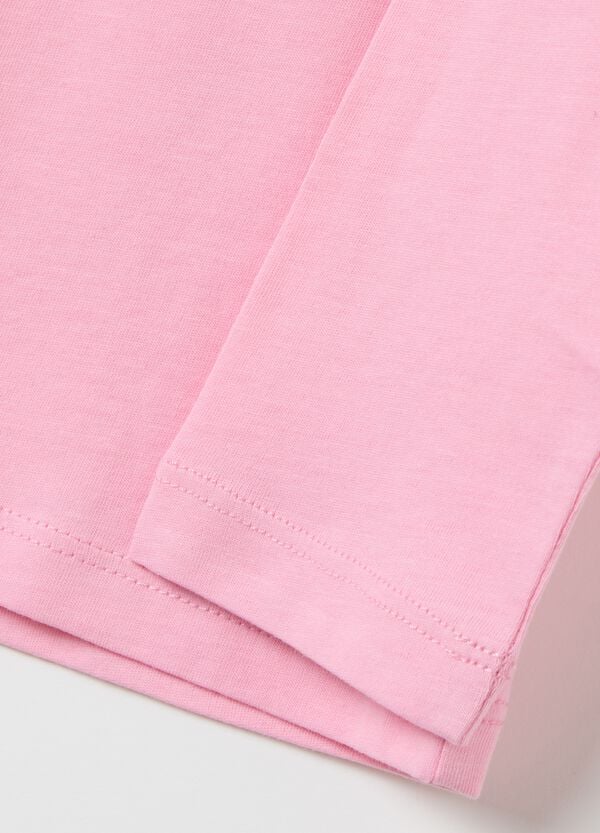 Ovs T-shirt Maniche Lunghe In Cotone "Lovely"