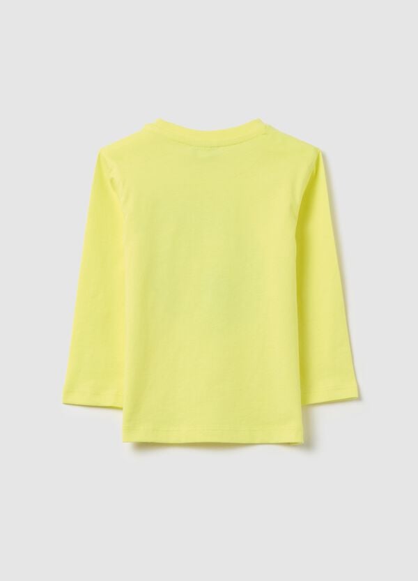 Ovs T-shirt Maniche Lunghe In Cotone Stampa Leone