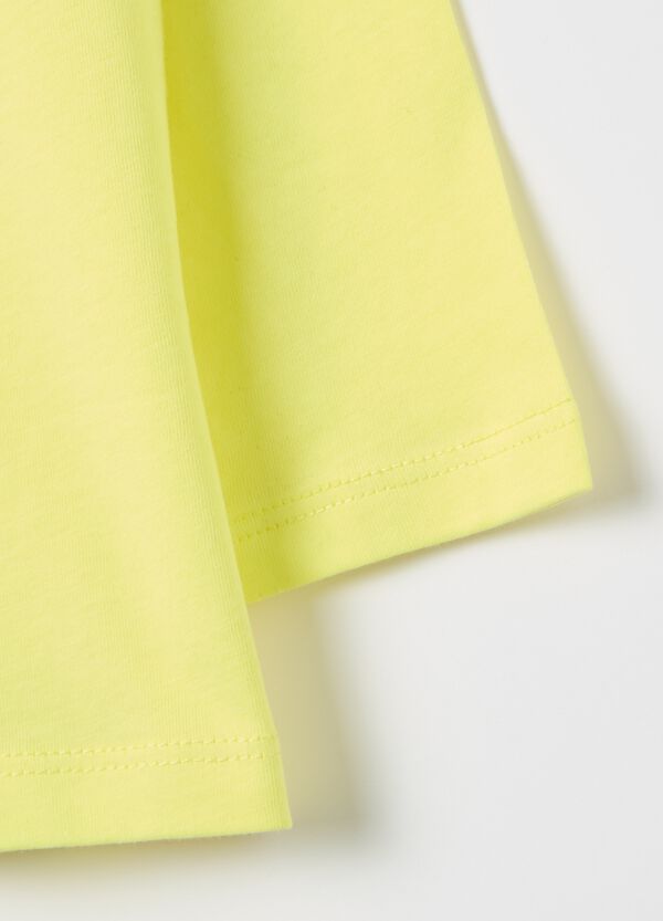 Ovs T-shirt Maniche Lunghe In Cotone Stampa Leone