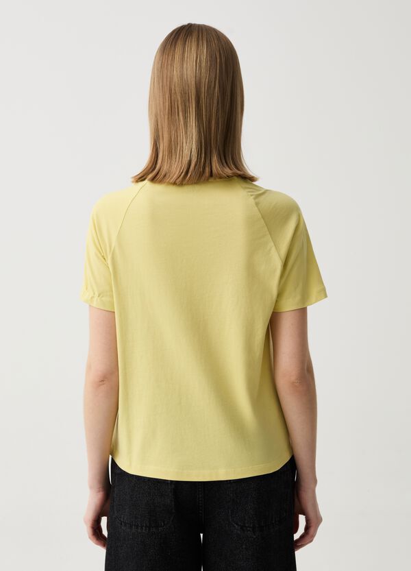 Ovs T-shirt Mock Neck Con Plissettatura
