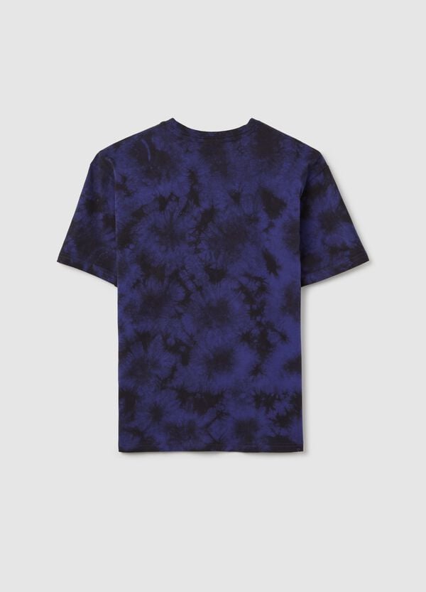 Ovs T-shirt Nera E Viola Con Stampa Pokémon