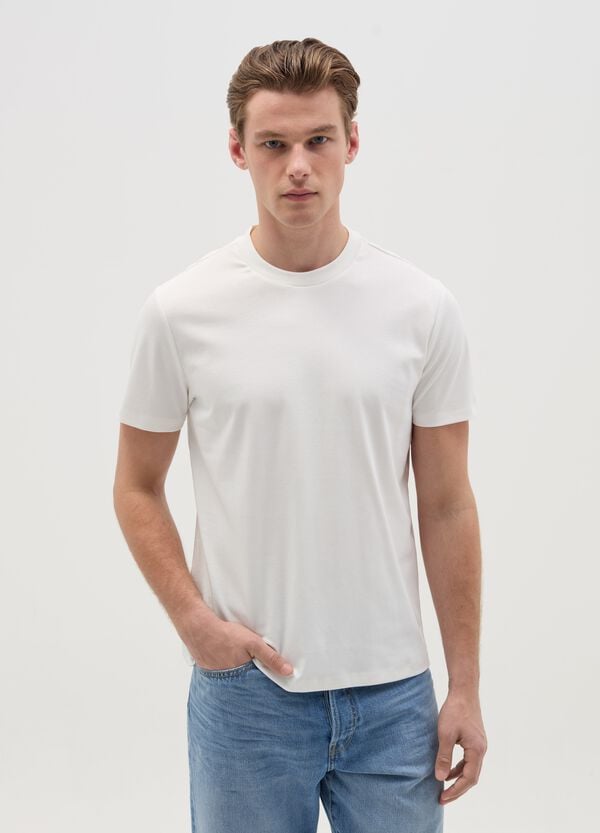 Ovs T-shirt Regular Fit Con Scollo Rotondo