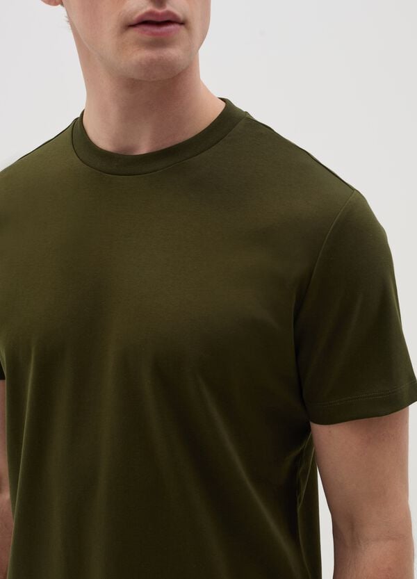 Ovs T-shirt Regular Fit Con Scollo Rotondo