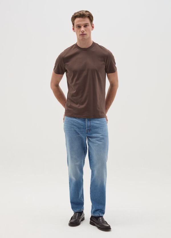 Ovs T-shirt Regular Fit Con Scollo Rotondo