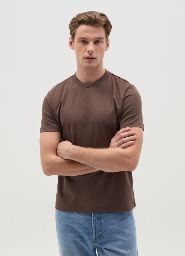 Ovs T-shirt regular fit con scollo rotondo