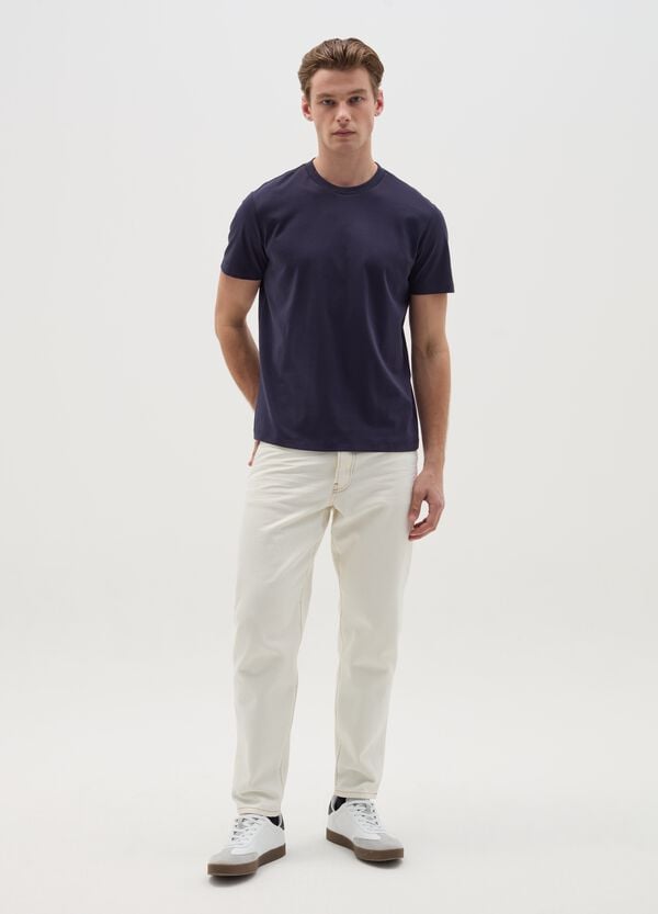 Ovs T-shirt Regular Fit Con Scollo Rotondo