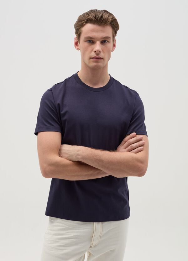 Ovs T-shirt regular fit con scollo rotondo