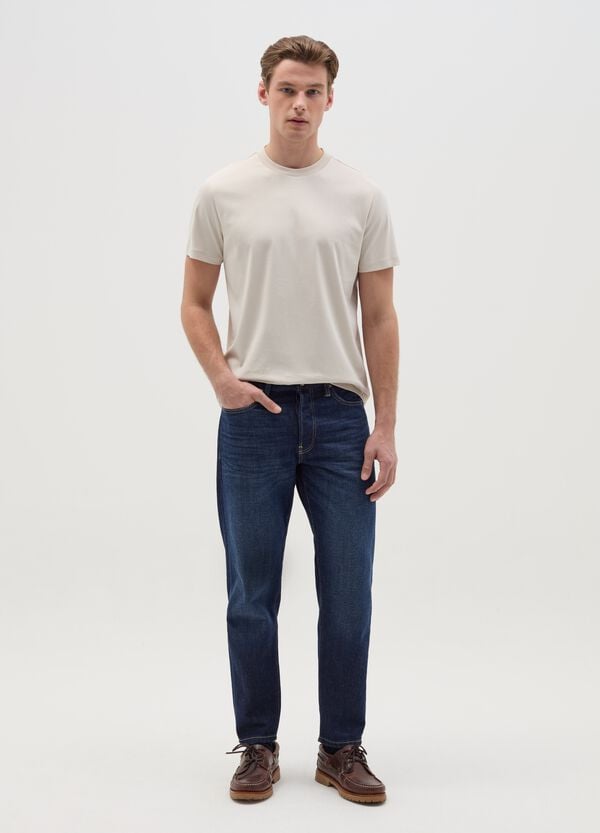 Ovs T-shirt Regular Fit Con Scollo Rotondo