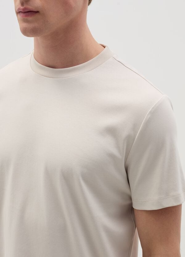 Ovs T-shirt Regular Fit Con Scollo Rotondo