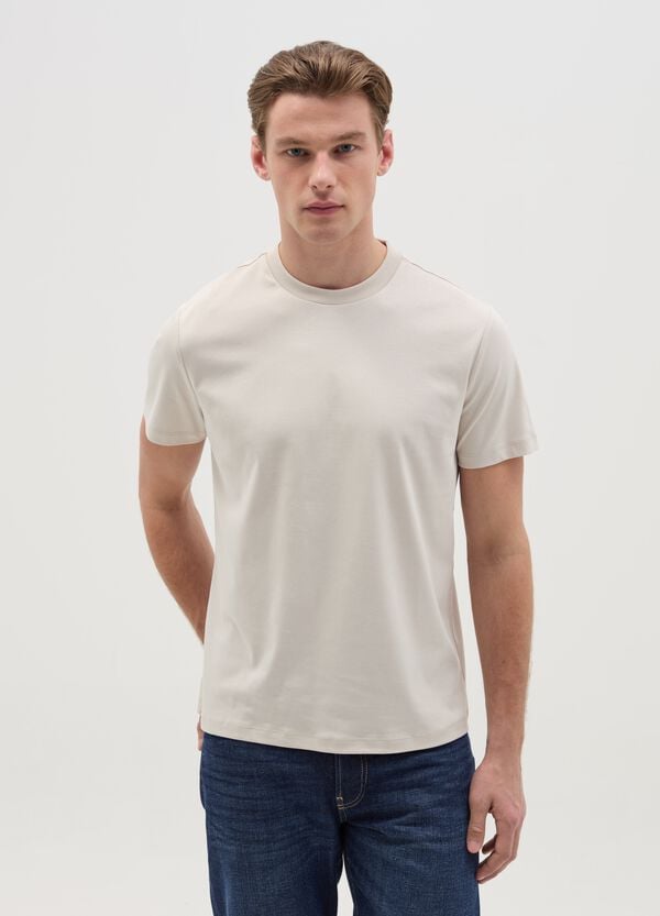 Ovs T-shirt regular fit con scollo rotondo