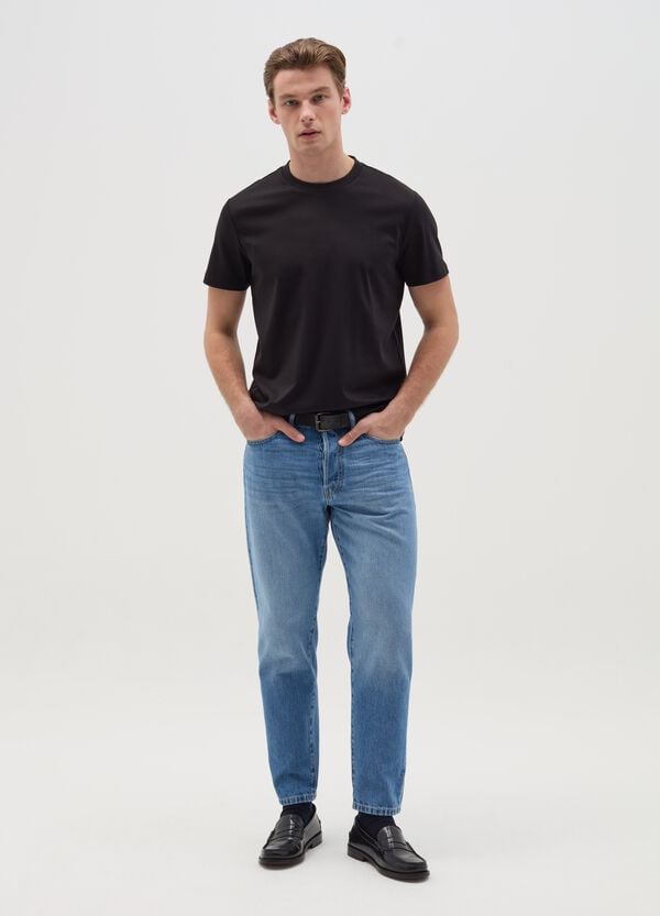 Ovs T-shirt regular fit con scollo rotondo
