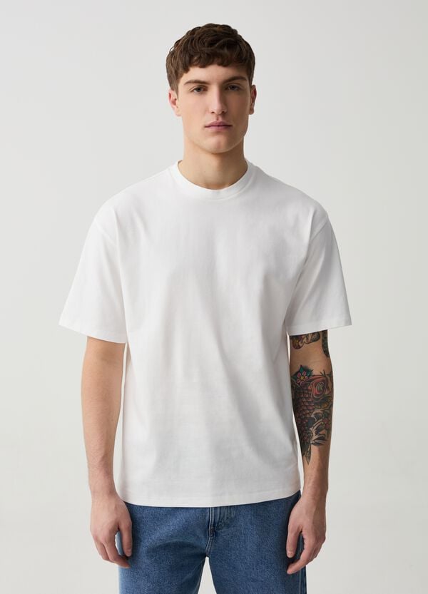 Ovs T-shirt Relaxed Fit In Cotone