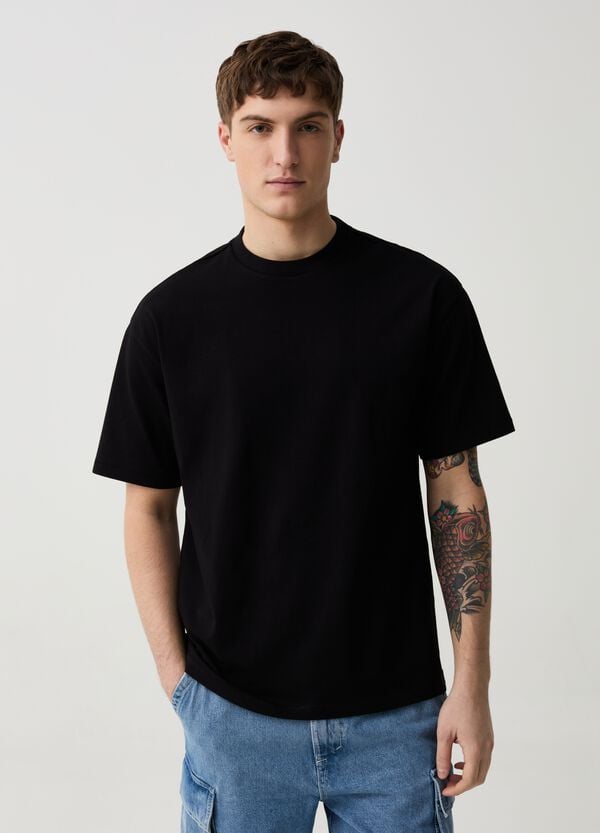Ovs T-shirt relaxed fit in cotone
