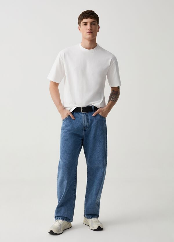 Ovs T-shirt relaxed fit in cotone
