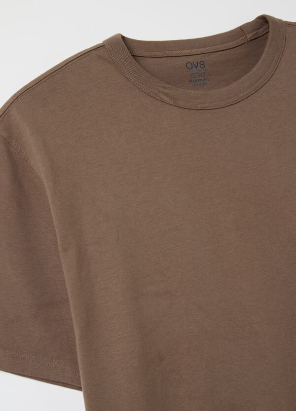 Ovs T-shirt Relaxed Fit Scollo Rotondo