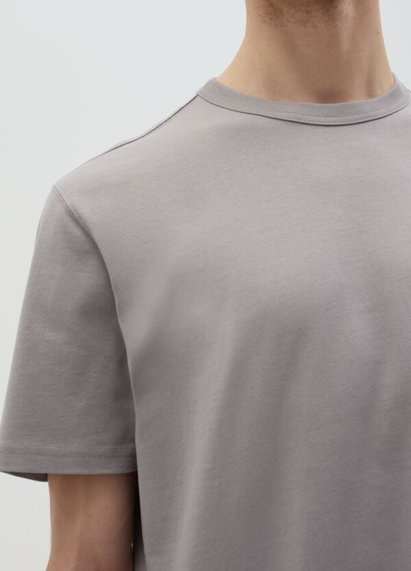 Ovs T-shirt Relaxed Fit Scollo Rotondo