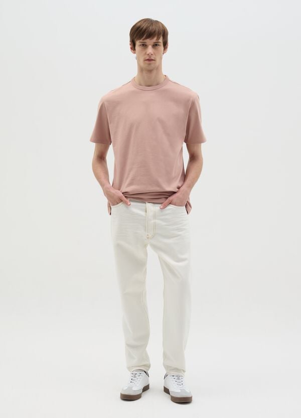 Ovs T-shirt relaxed fit scollo rotondo