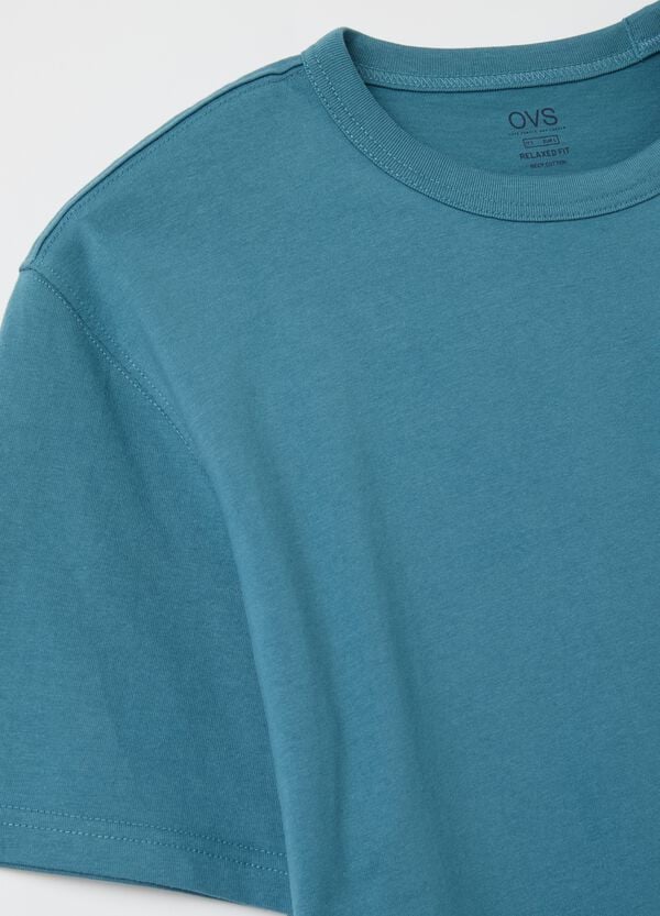 Ovs T-shirt Relaxed Fit Scollo Rotondo