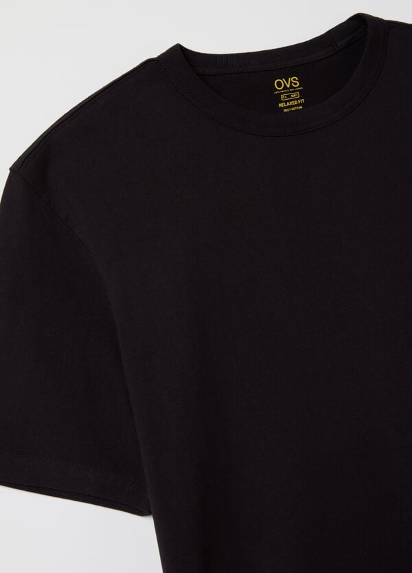 Ovs T-shirt Relaxed Fit Scollo Rotondo