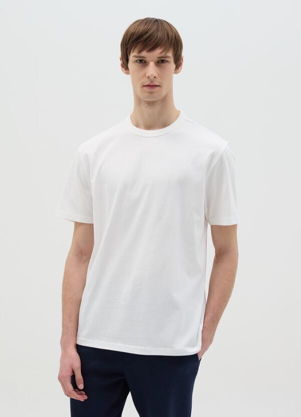 Ovs T-shirt Relaxed Fit Scollo Rotondo