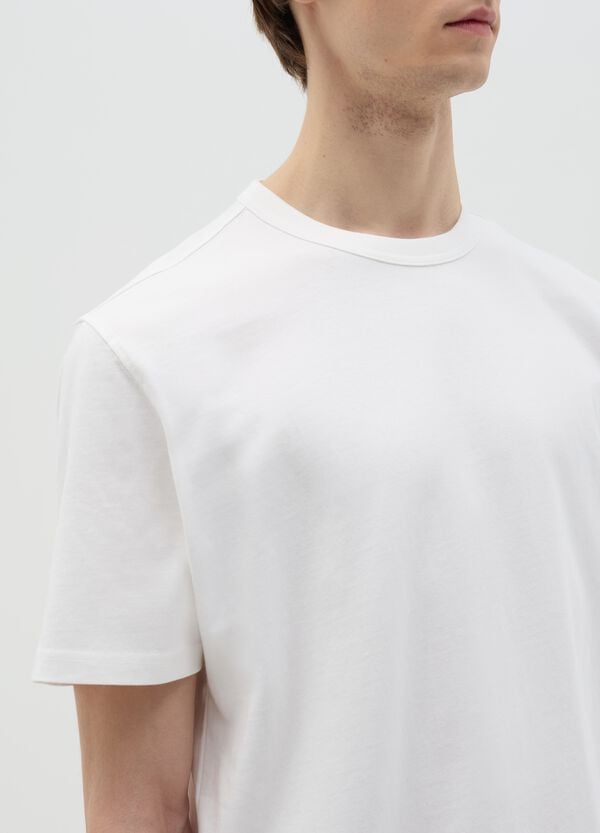 Ovs T-shirt Relaxed Fit Scollo Rotondo