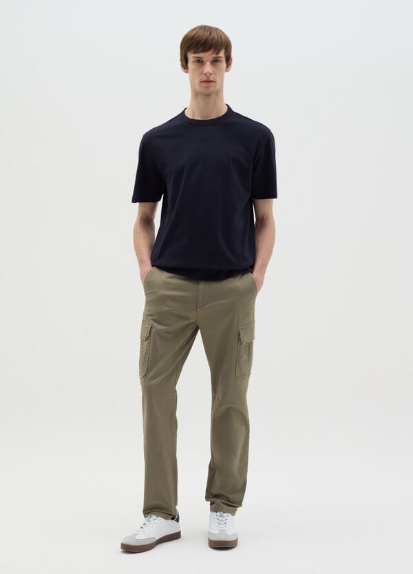 Ovs T-shirt Relaxed Fit Scollo Rotondo