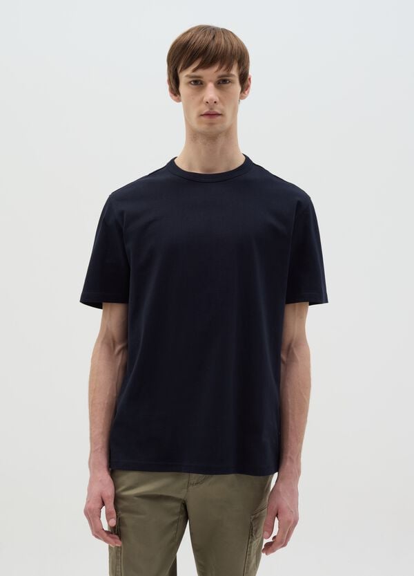 Ovs T-shirt relaxed fit scollo rotondo