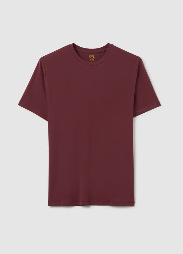 Ovs T-shirt slim fit in cotone bio