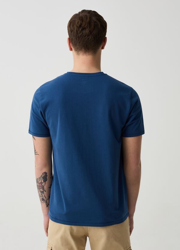 Ovs T-shirt Slim Fit In Cotone Bio Stretch