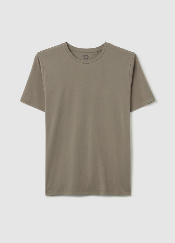 Ovs T-shirt slim fit in cotone bio