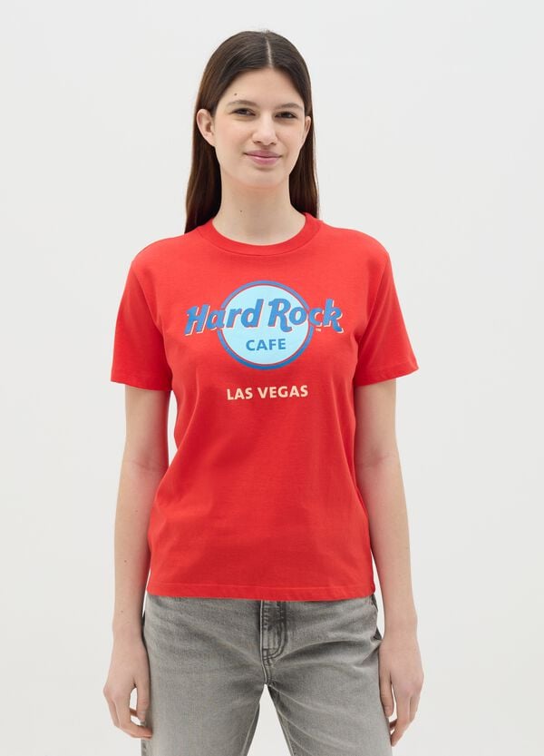Ovs T-shirt stampa Hard Rock Cafè Las Vegas