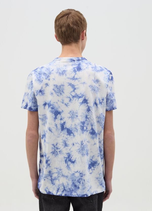 Ovs T-shirt Tie Dye Stampa Nirvana